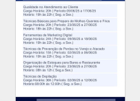 O Senac está oferecendo cursos gratuitos para o setor de Bares e Restaurantes! Uma oportunidade incrível de qualificação de mão de obra para o setor