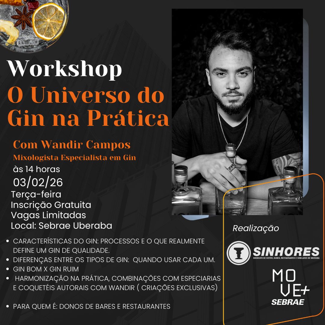 Sebrae Lab recebe um Workshop de Gin