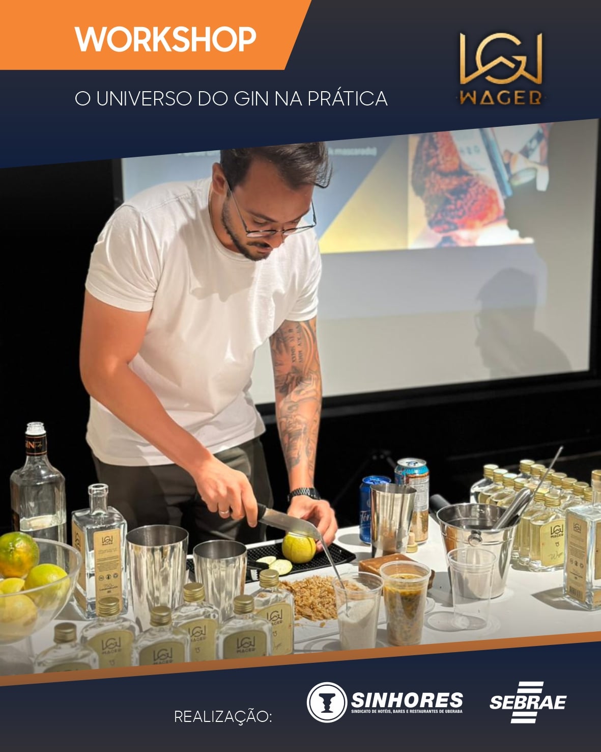 Workshop:  O universo do gin na prática 