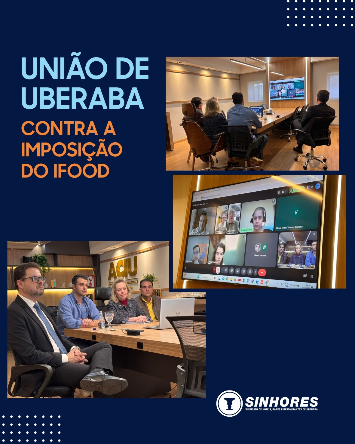 União, diálogo e compromisso com o desenvolvimento de Uberaba!